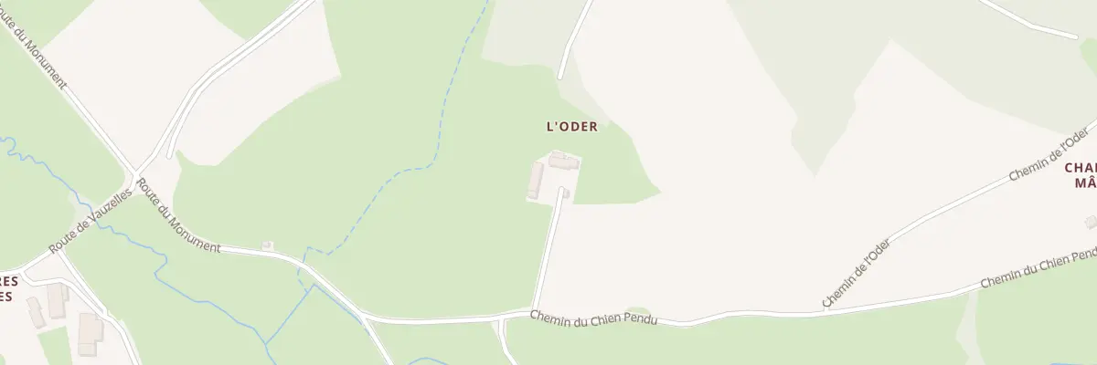 Plan du 203 Che du Chien Pendu à Montmelard