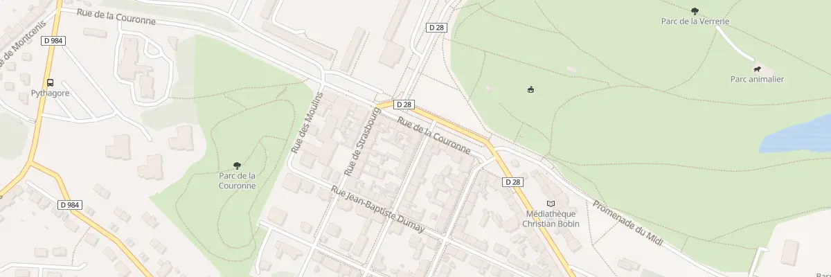 Plan du 2 Rue Lamartine au Creusot