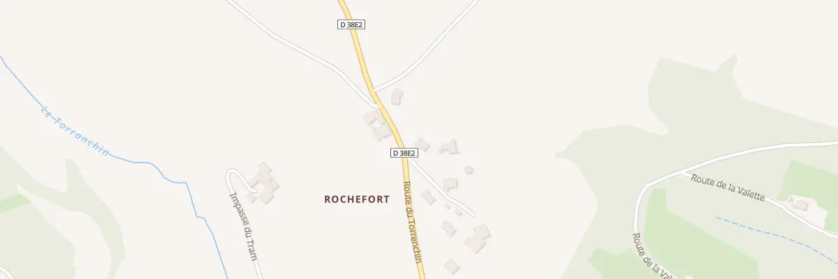 Plan du 5043B La Collonge à Affoux