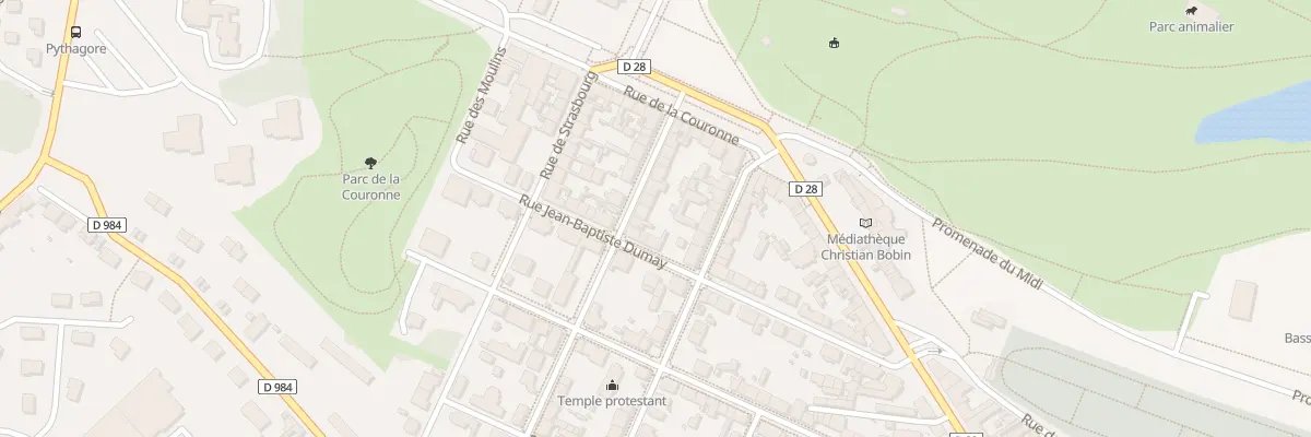 Plan du 17 Rue Lamartine au Creusot