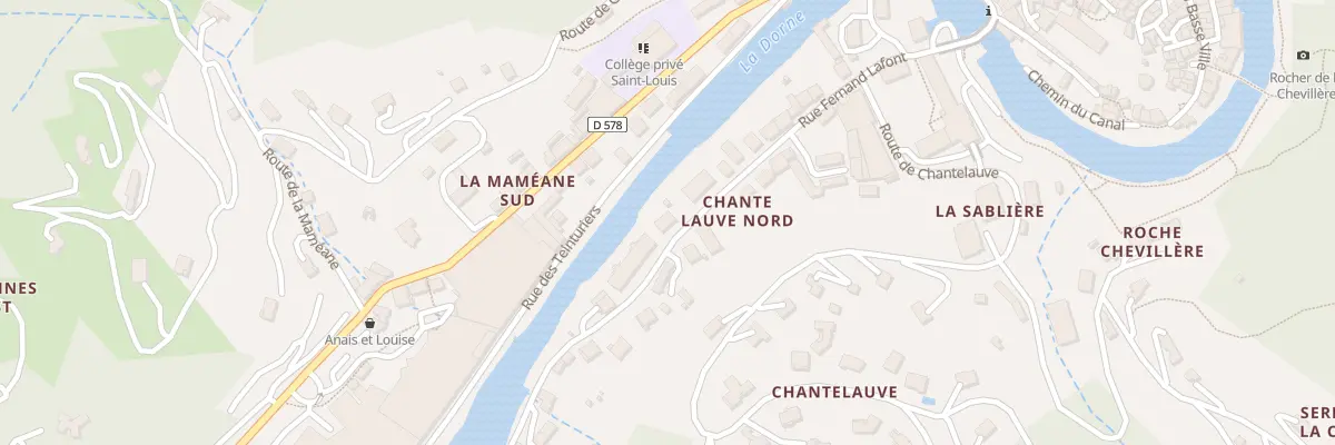 Plan du 26B Rue Fernand Lafont au Cheylard