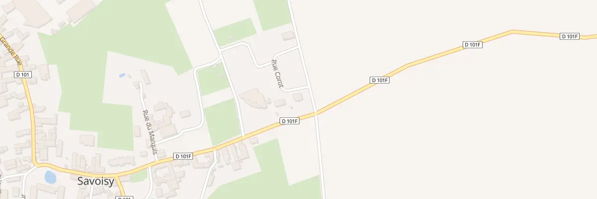 Plan du 10 Rue Corot à Savoisy