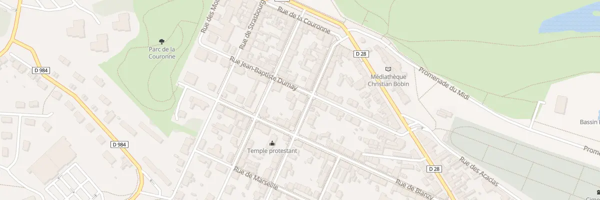 Plan du 18 Rue Félix Martin au Creusot