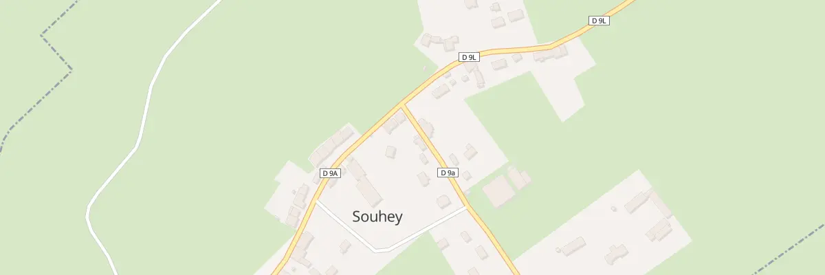 Plan du 5025 Souhey à Souhey