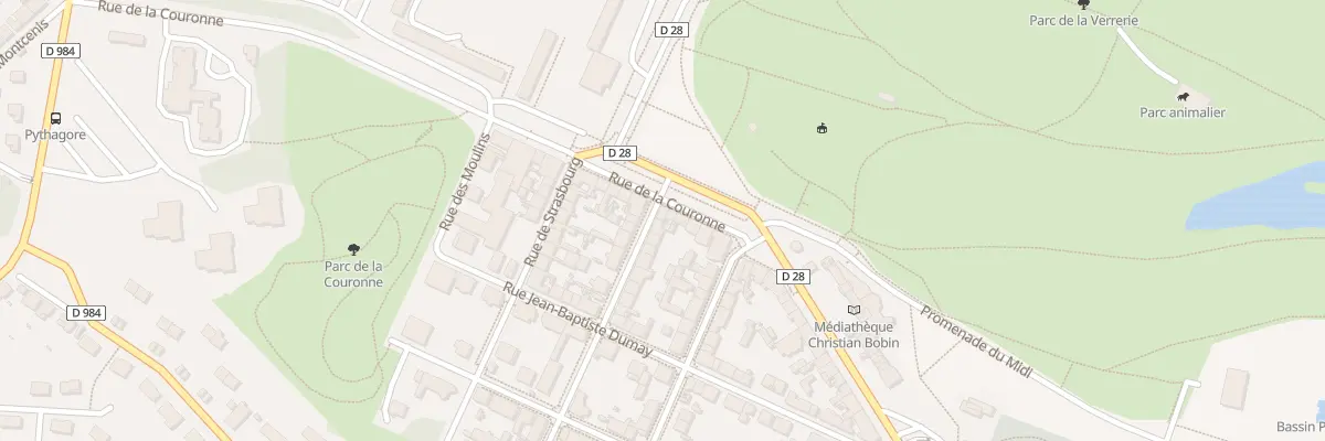 Plan du 3 Rue Lamartine au Creusot