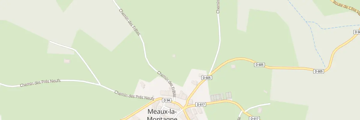 Plan du 5081B Les Frettes à Meaux-la-Montagne