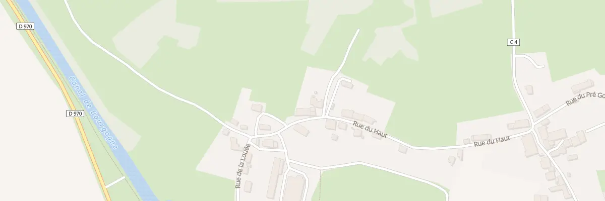 Plan du 7 Rue du Haut à Braux