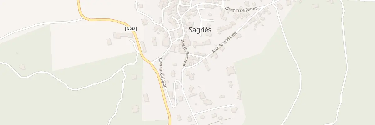 Plan du 5096 Rue Haute à Sanilhac-Sagriès