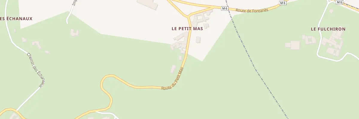 Plan du 5073 Le Petit Mas à La Gimond