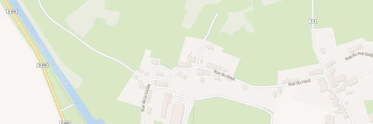 Plan du 9 Rue du Haut à Braux