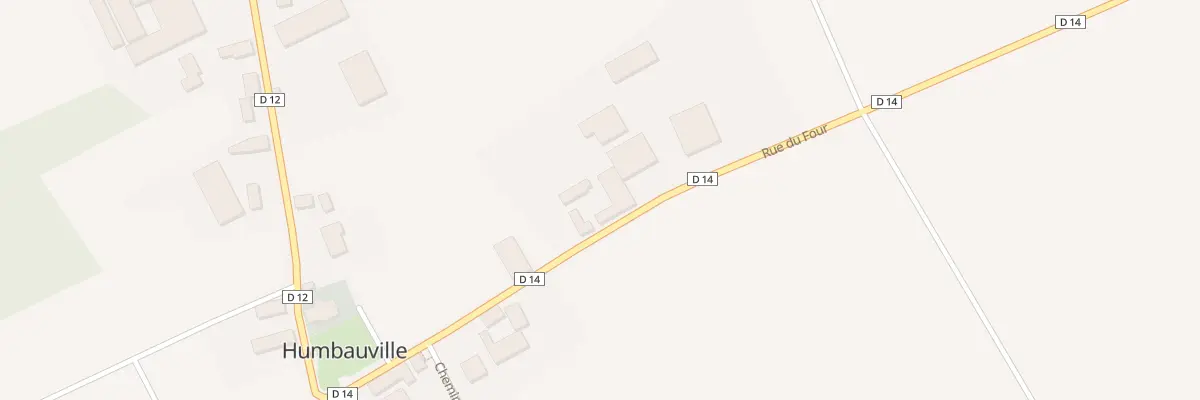Plan du 3 Rue du Four à Humbauville