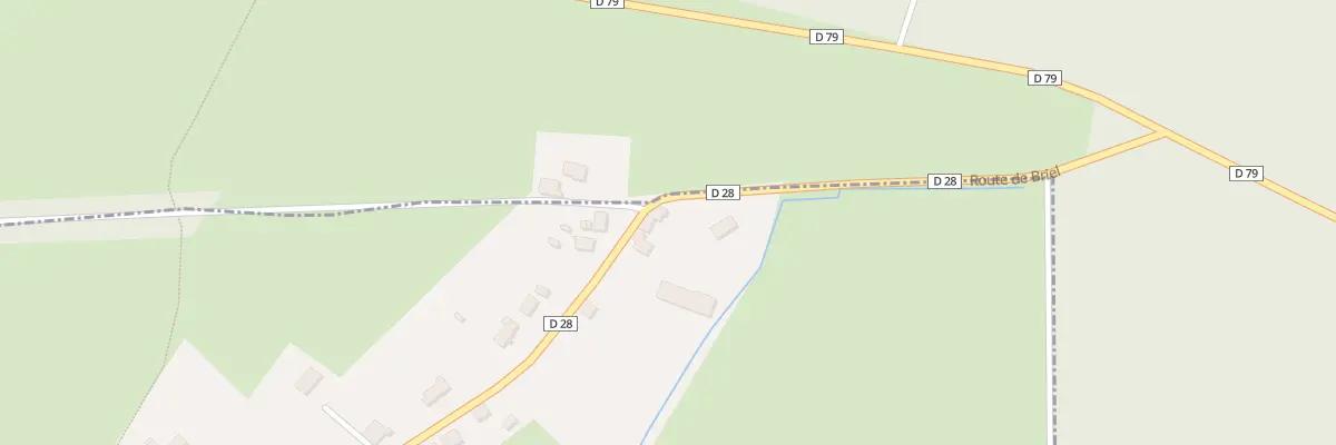 Plan du 5 Rue du Temple à La Loge-aux-Chèvres