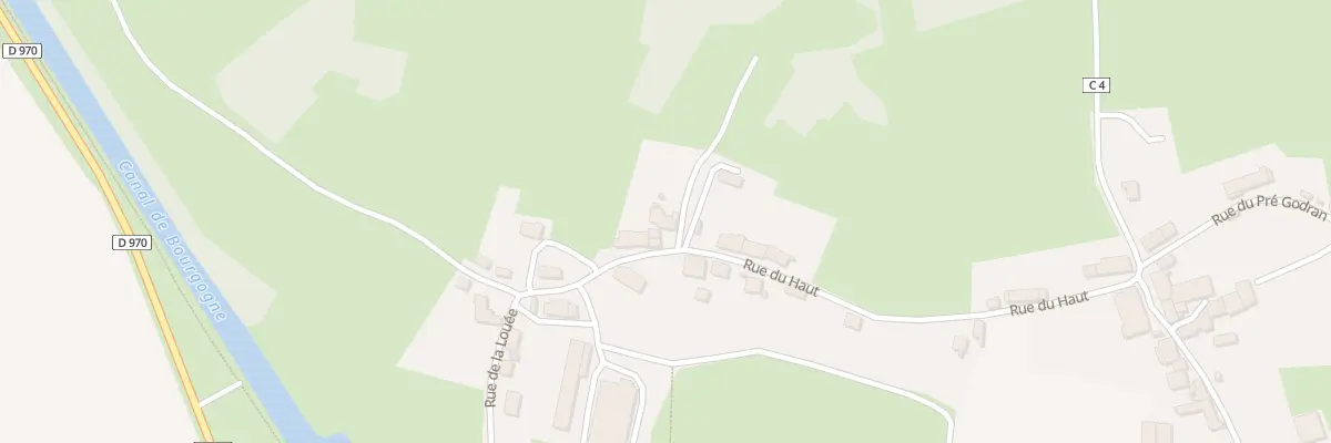 Plan du 11 Rue du Haut à Braux