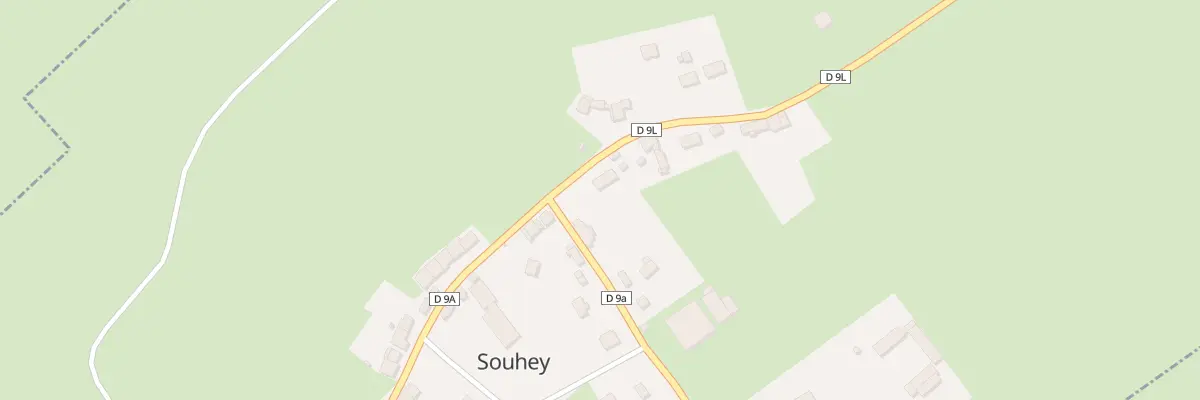 Plan du 10 Rue Principale à Souhey