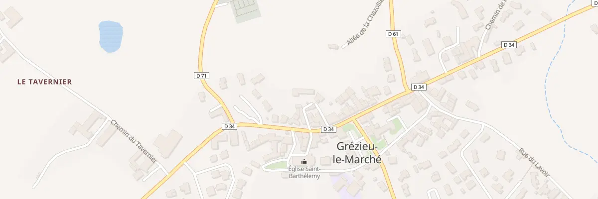 Plan du 35 Imp du Nord à Grézieu-le-Marché