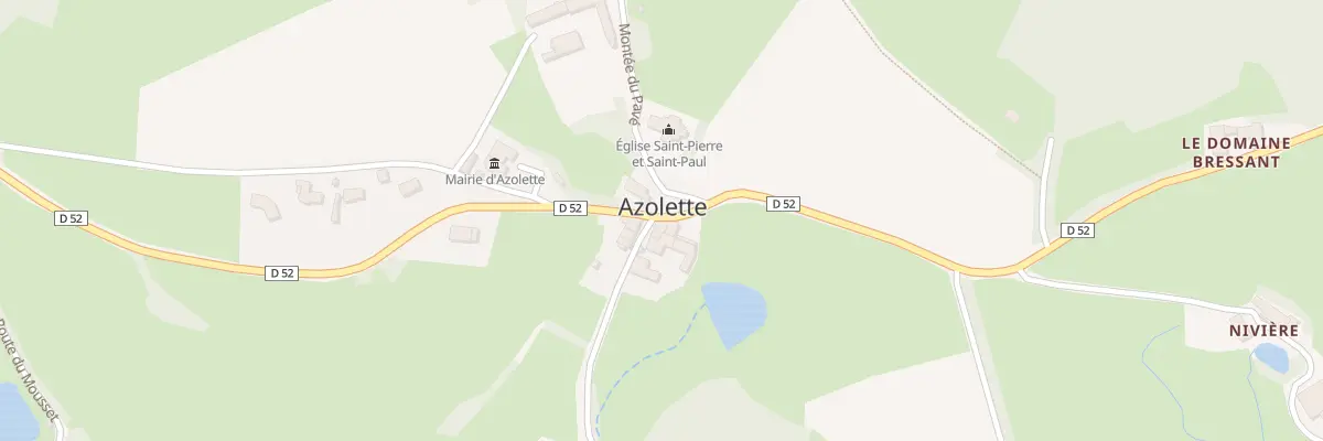 Plan du 5018 Le Bourg à Azolette