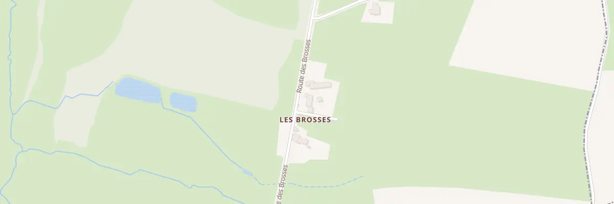 Plan du 6 Rte des Brosses à Antully