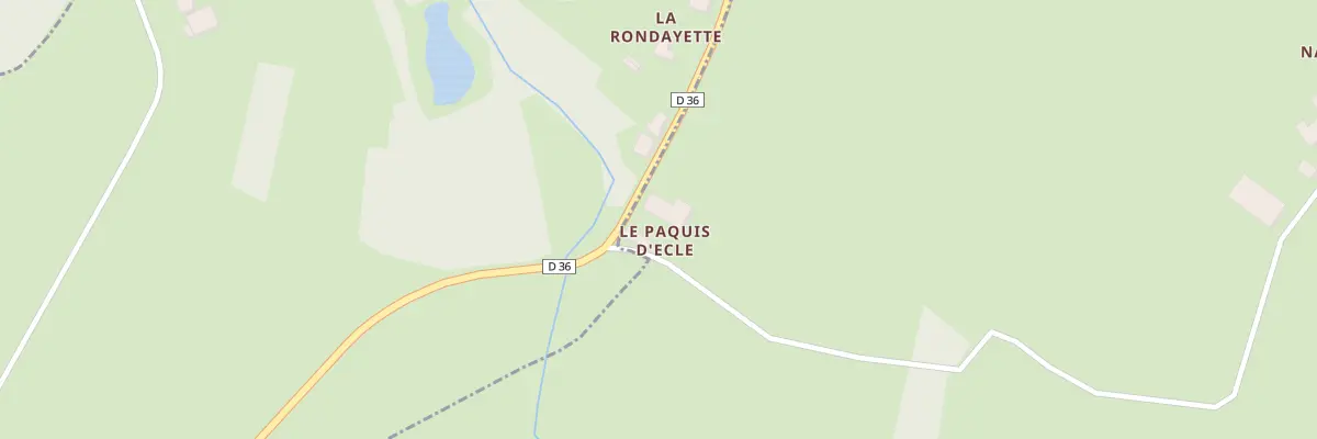 Plan du 5041 Le Paquis d’Ecle à Marby