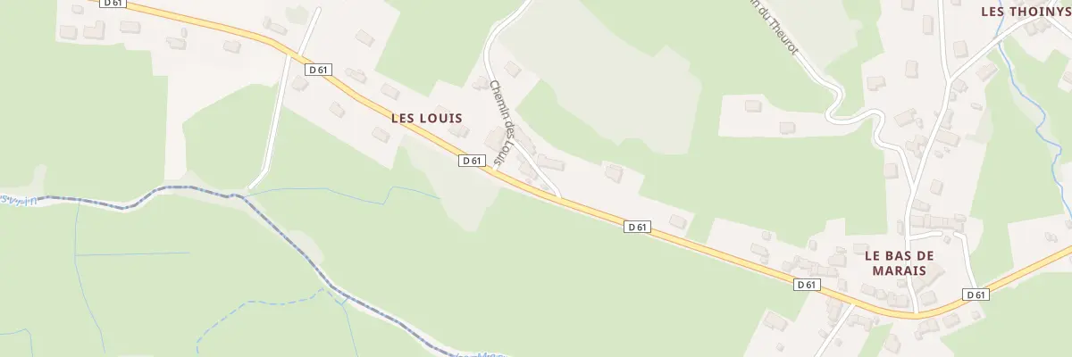 Plan du 737 Rte de Marmagne à Saint-Sernin-du-Bois