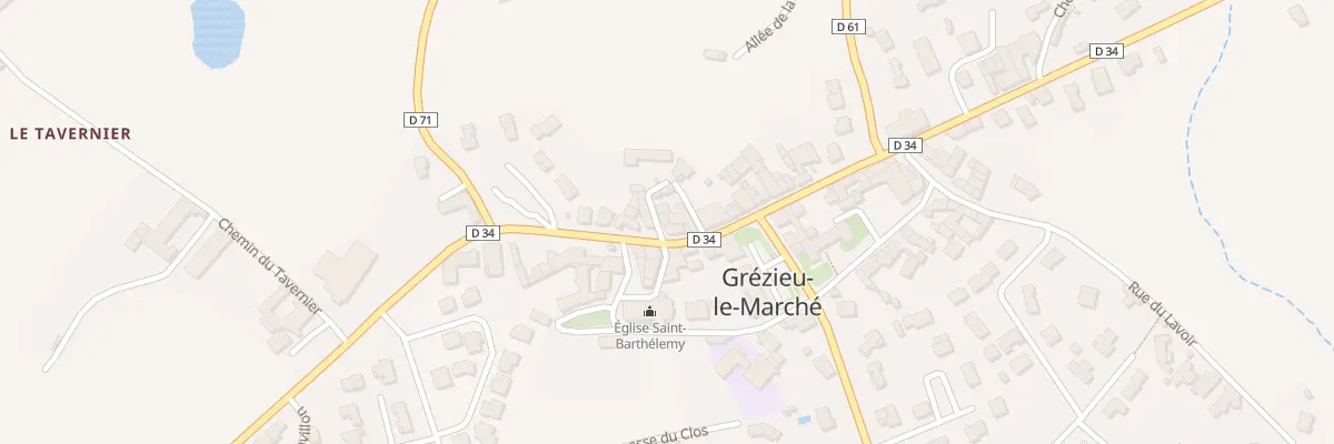 Plan du 10 Imp du Nord à Grézieu-le-Marché