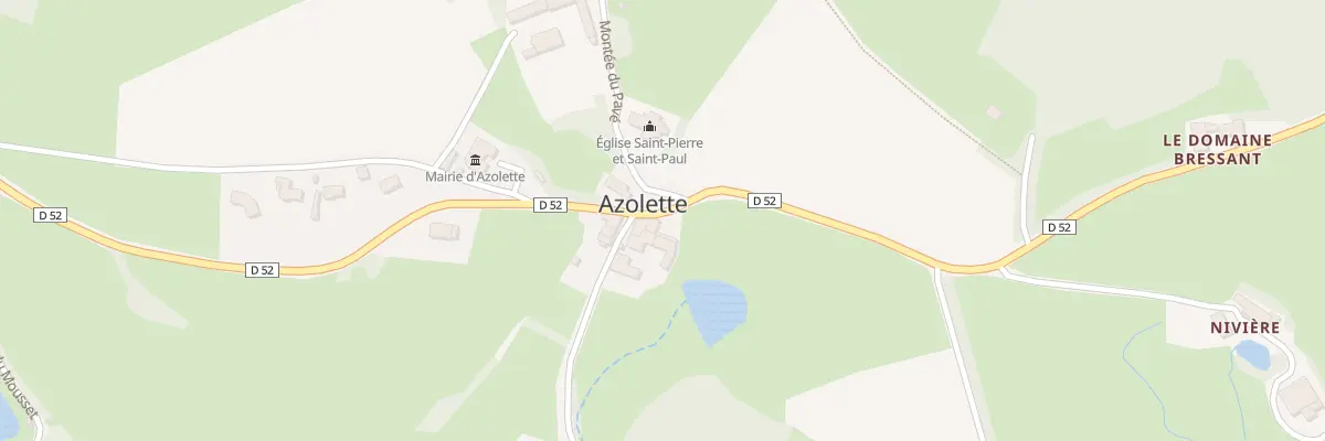 Plan du 5019 Le Bourg à Azolette