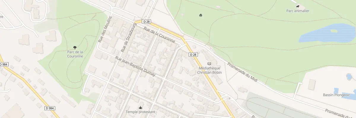 Plan du 5 Rue Félix Martin au Creusot