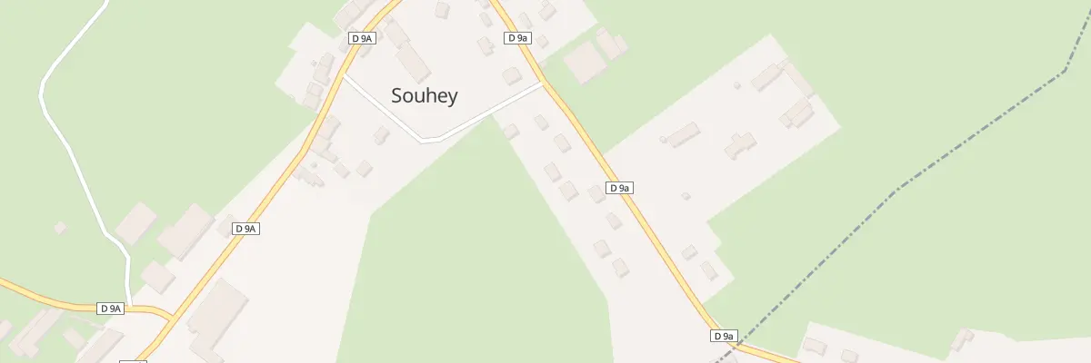 Plan du 10 Rue du Château à Souhey