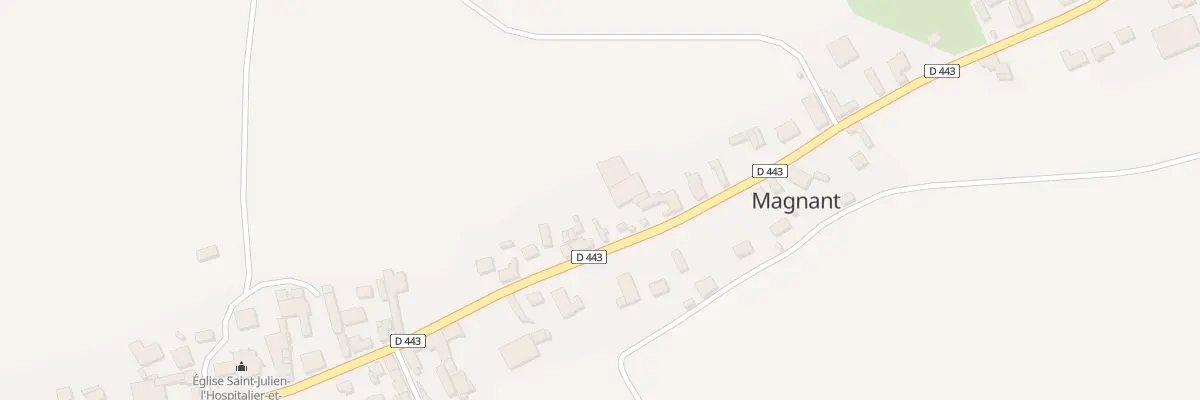 Plan du 41 Rue du Marechal Leclerc à Magnant