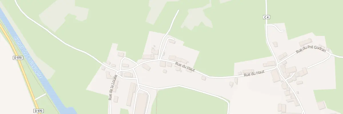 Plan du 15 Rue du Haut à Braux