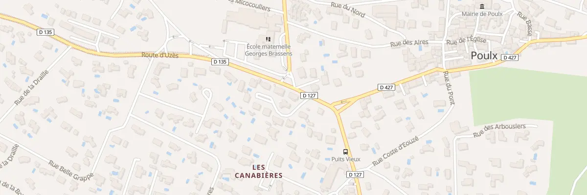 Plan du 21 Imp La Lauze à Poulx