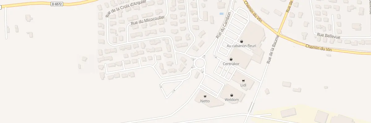 Plan du 24 Rue de la Croix d’Arquier à Saint-Gilles