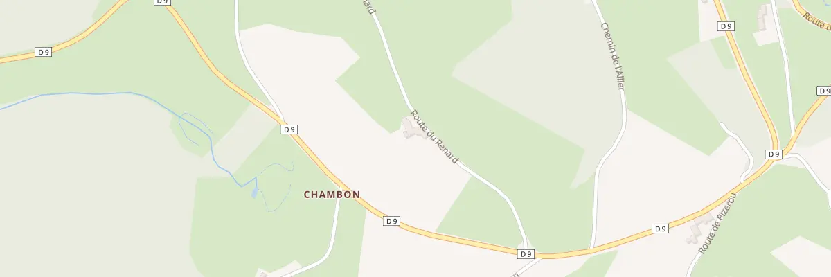 Plan du 5192 Chambon à Saint-Bonnet-le-Troncy