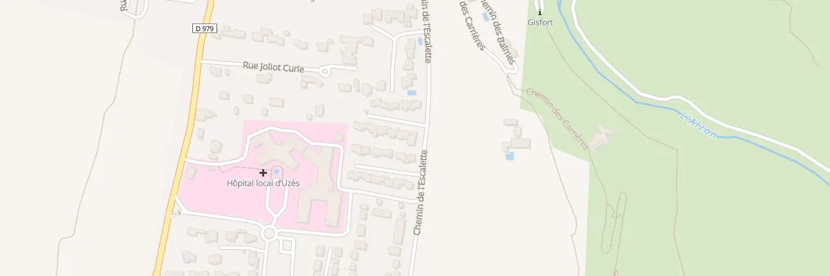 Plan du 1 Rue de la Bouvine à Uzès