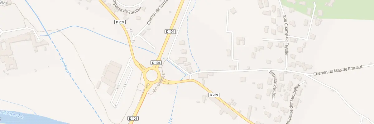 Plan du 5095 Le Gabelu à Saint-Privat