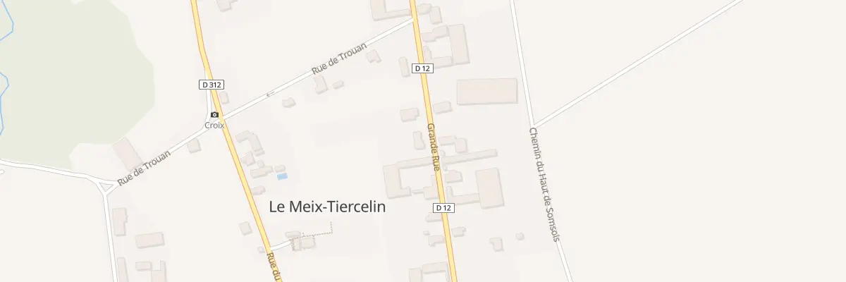 Plan du 16 Gr Grande Rue au Meix-Tiercelin