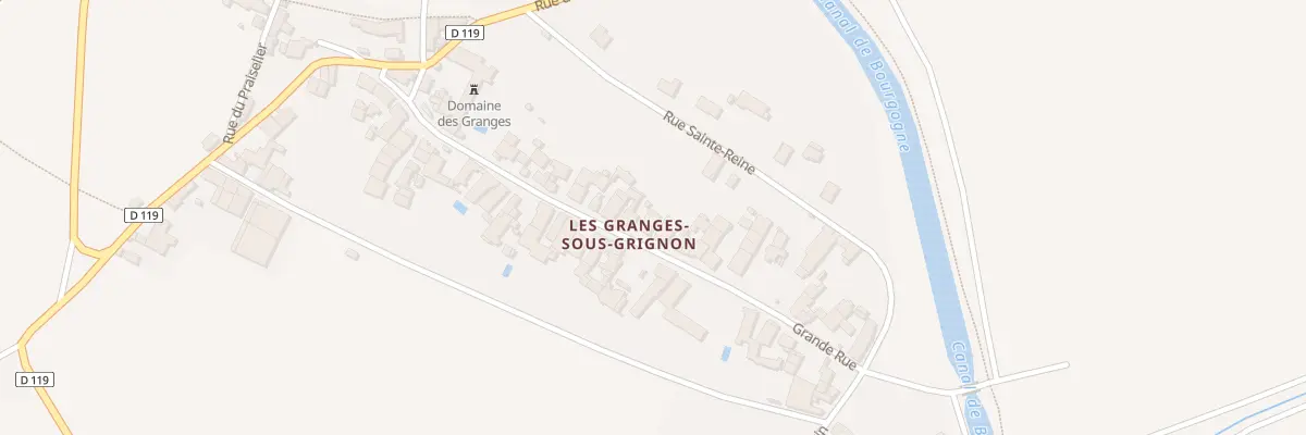 Plan du 26 Grande Rue à Grignon