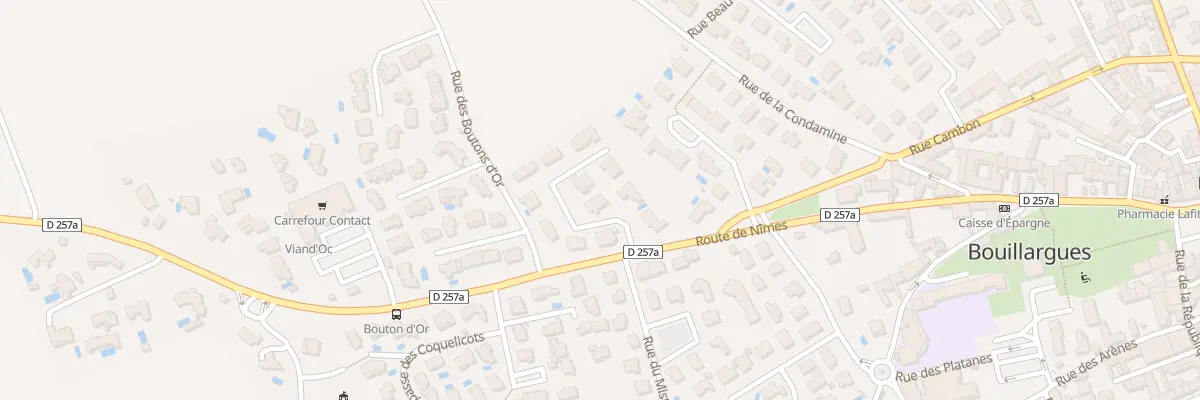 Plan du 6 Rue Beau Sejour à Bouillargues