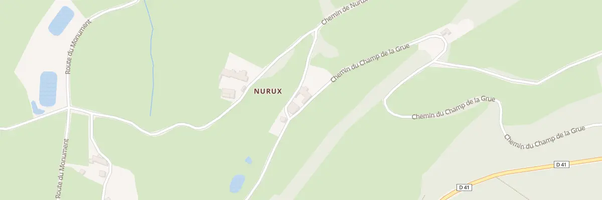 Plan du 890 Che de Nurux à Montmelard