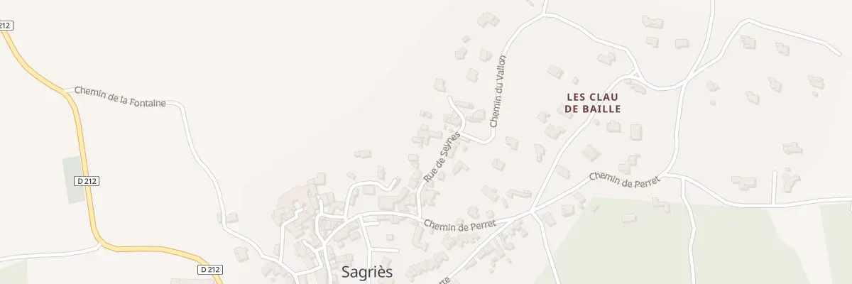 Plan du 7 Rue des Seynes à Sanilhac-Sagriès