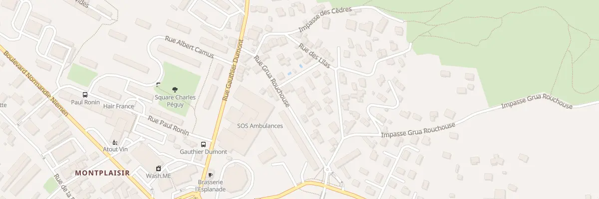 Plan du 15 Rue Grua Rouchouse à Saint-Étienne