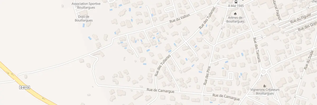 Plan du 5A Rue des Tuileries à Bouillargues