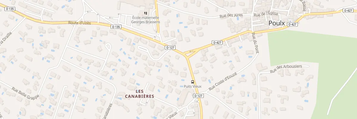 Plan du 23 Vc de la Vierge à Poulx