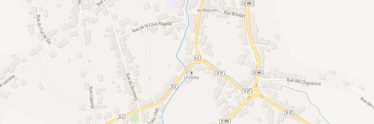 Plan du 20 Rue de la Digue à Signy-l’Abbaye