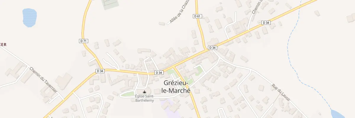 Plan du 5059 Le Bourg à Grézieu-le-Marché