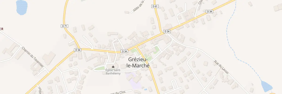 Plan du 10 Rue de la Forge à Grézieu-le-Marché