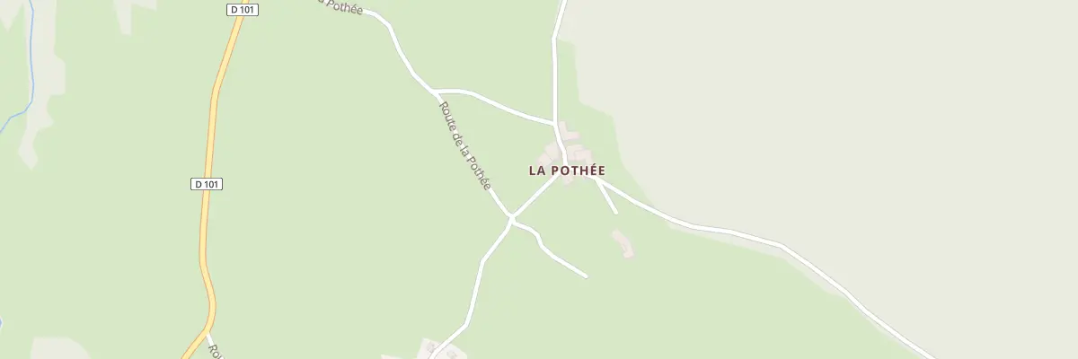 Plan du 400 Rte de la Pothée à Riotord