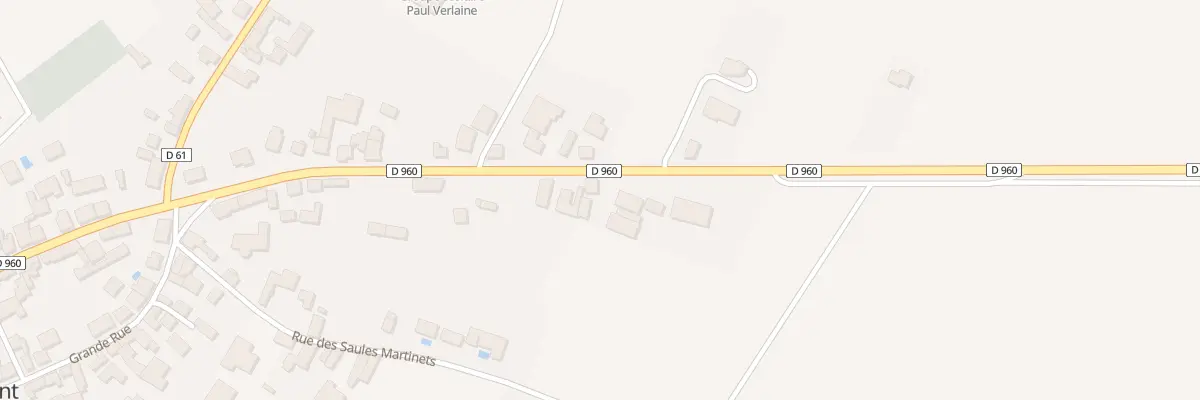 Plan du 34 Rue du General de Gaulle à Lesmont