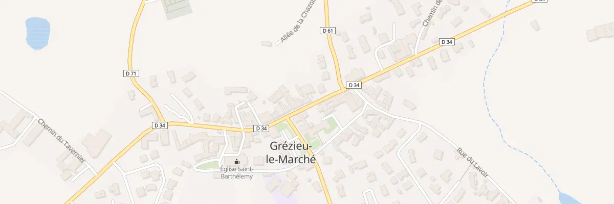 Plan du 37 Rue de la Forge à Grézieu-le-Marché