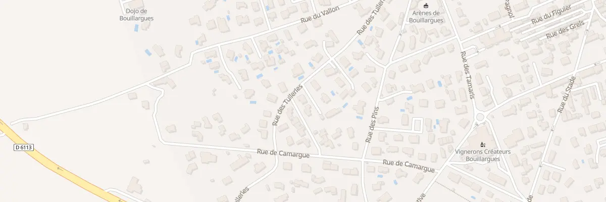 Plan du 1 Rue des Oustalets à Bouillargues