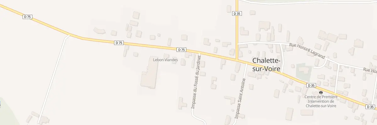 Plan du 9 Les Greves à Chalette-sur-Voire